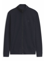 boss casual φουτερ fullzip zestart μπλε