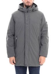 markup man μπουφαν jacket hoodie γκρι