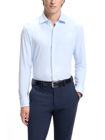 boss πουκαμισο ψιλοριγο regular fit p-joe-k-261 σιελ