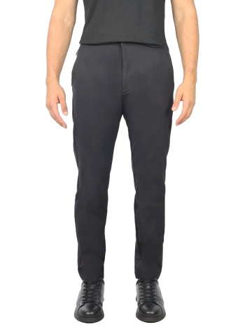 paul&shark παντελονι chino λαστιχο μεση μαυρο