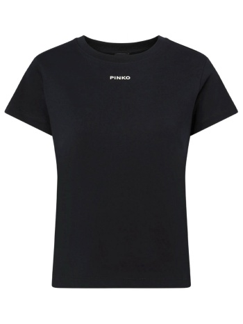 pinko t-shirt basico μαυρο