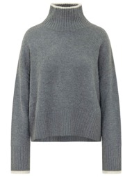 pinko πλεκτο falkland sweater γκρι