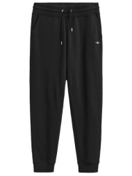 gant παντελονι φορμα reg shield sweatpants μαυρο