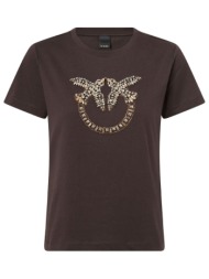 pinko t-shirt quentin καφε