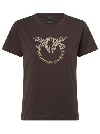 pinko t-shirt quentin καφε