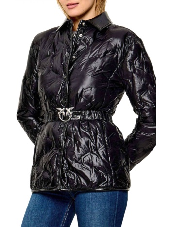 pinko μπουφαν dipladenia quilted jacket μαυρο