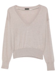 liu-jo πλεκτο v-neck ...