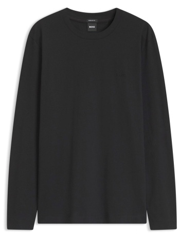 boss t-shirt jersey h-talley 01 μαυρο