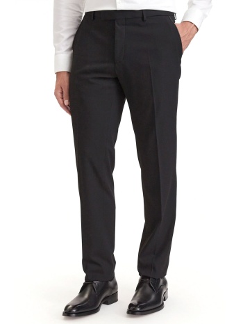 karl lagerfeld παντελονι κουστουμιου trousers edge μαυρο