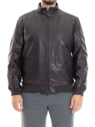 markup man μπουφαν bomber giubb ecopelle μαυρο