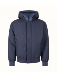 boss casual μπουφαν bomber hoodie osis1 μπλε
