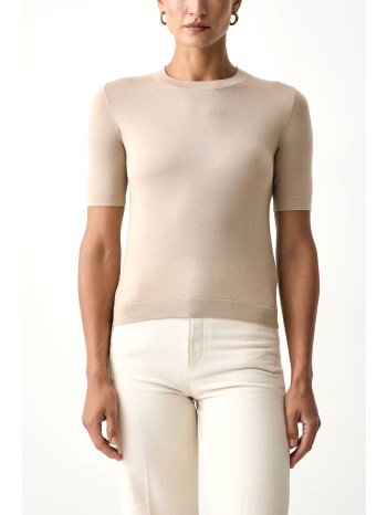 max mara weekend πλεκτο wkdtapioca λαιμοκοψη μπεζ