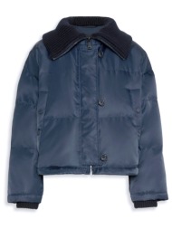 max mara weekend μπουφαν φουσκωτο wkdeburnea λαστιχο κατω μπλε