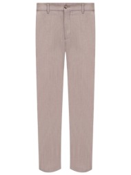 boss παντελονι chino regular fit c-genius-cw-wg-263 μπεζ