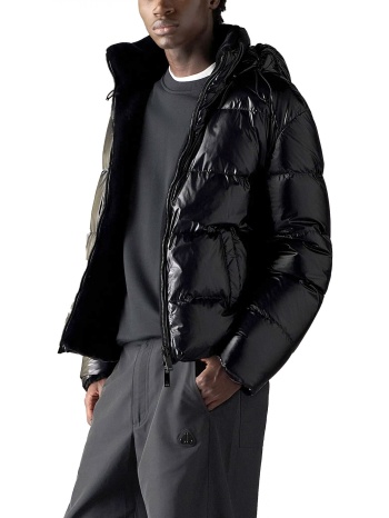 moose knuckles μπουφαν puffer kings reversible hoodie μαυρο