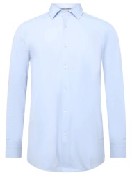 boss performance πουκαμισο μικροσχεδιο slim fit p-hank-k-261 σιελ