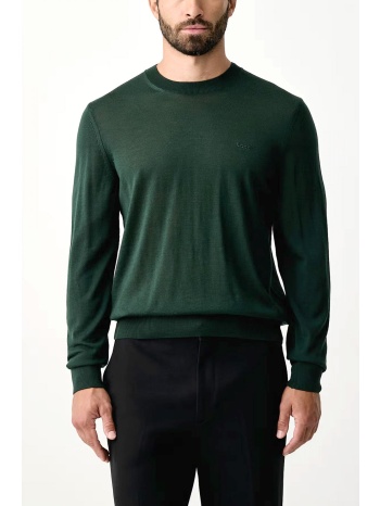 boss πλεκτο crew neck h-leno-l πρασινο