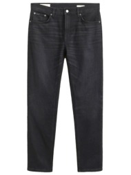 gant παντελονι jeans slim fit mid rise μαυρο