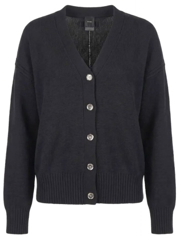 pinko πουλοβερ vienna cardigan μαυρο