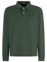 la martina polo logo piquet πρασινο