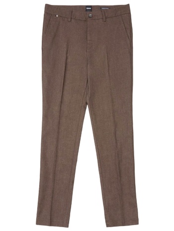 boss παντελονι chino slim fit h-kaiton1 καφε