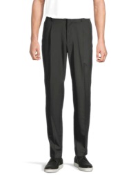 michael kors παντελονι chino pleated travel μαυρο