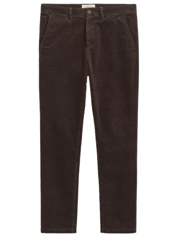gant παντελονι κοτλε slim cord chinos καφε