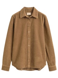 gant πουκαμισο regular fit cordroy shirt μπεζ