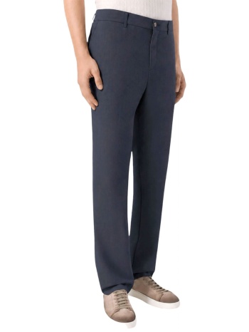 boss παντελονι chino regular fit c-genius-cw-wg-263 μπλε