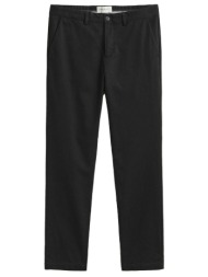 gant παντελονι slim smart chinos μαυρο
