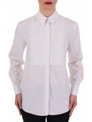 karl lagerfeld πουκαμισο embroidered λευκο