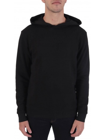 trussardi jeans φουτερ hoodie logo μαυρο σε προσφορά