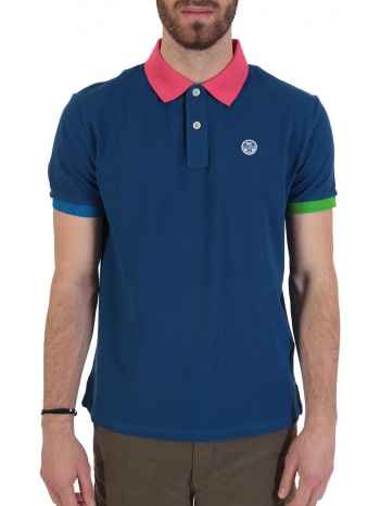 north sails polo logo regular fit ρουα μπλε σε προσφορά