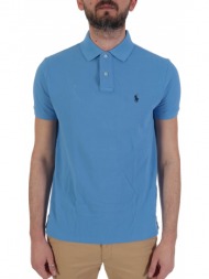 ralph lauren polo custom slim fit σιελ