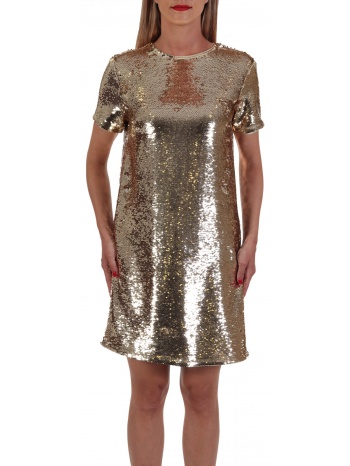emporio armani φορεμα κμ παγιετα χρυσο σε προσφορά