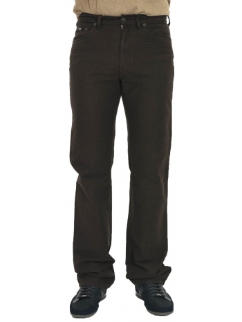 boss παντελονι 5τσεπο ψιλοριγο καφε σε προσφορά