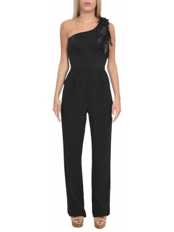 relish παντελονα φορμα ολοσωμη one shoulder poppan μαυρο σε προσφορά