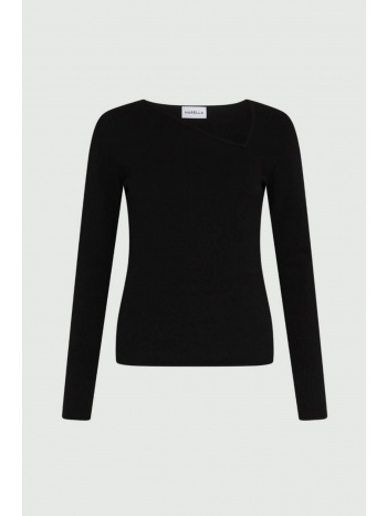 marella πλεκτο gondola λοξο v-neck μαυρο σε προσφορά