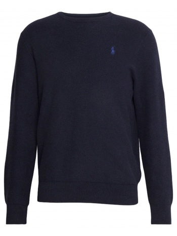 ralph lauren πλεκτο λαιμοκοψη πικε μπλε σε προσφορά