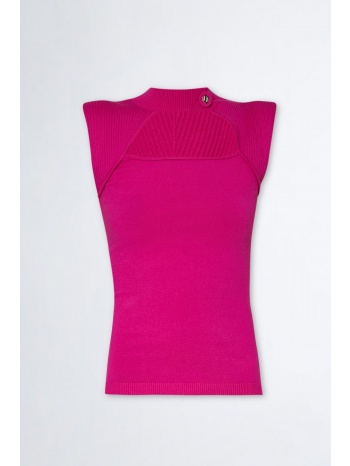 liu-jo better πλεκτο αμανικο λουπετο φουξια σε προσφορά