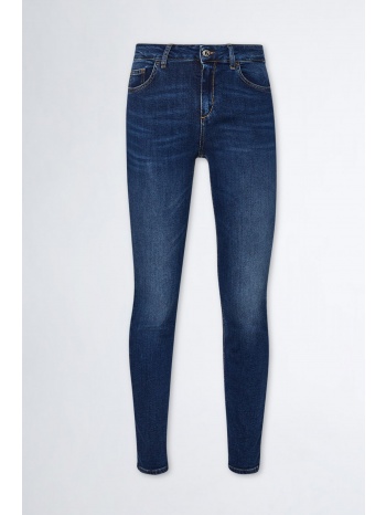 liu-jo better denim παντελονι jeans λαστιχο πισω μπλε σε προσφορά