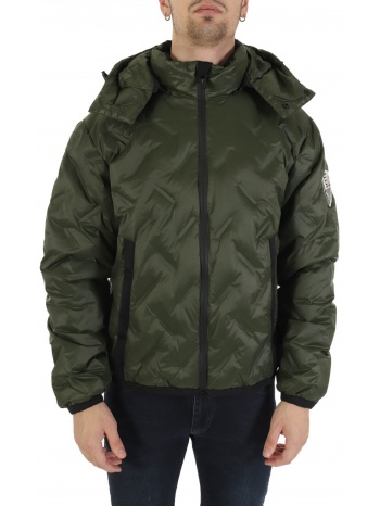 armani 7 μπουφαν puffer bomber hoodie logo πρασινο σε προσφορά
