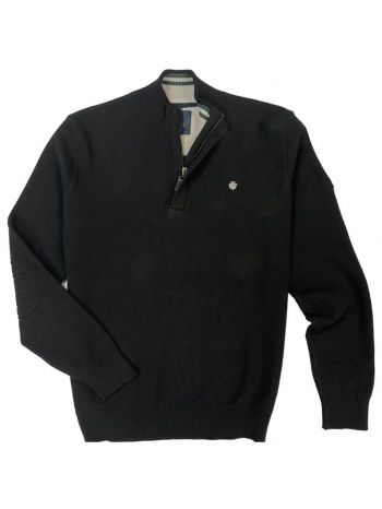 dors πλεκτο halfzip logo μαυρο σε προσφορά