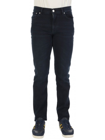 trussardi jeans παντελονι jeans 370 close comfort μπλε σε προσφορά