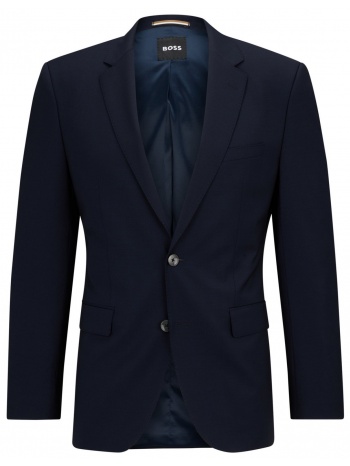 boss σακακι κοστουμιου regular fit h-jasper-mm-c-224 μπλε