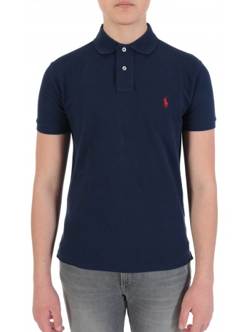 ralph lauren polo logo custom slim fit bsr μπλε σε προσφορά