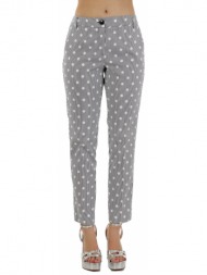 marella emme παντελονι iambo ριγε πουα λευκο