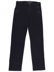 armani jeans παντελονι jeans j23 regular waist regular straight leg σκουρο μπλε