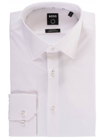 boss performance πουκαμισο regular fit stretch easy iron