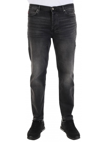 hugo παντελονι jeans tapered fit hugo 634 γκρι σε προσφορά